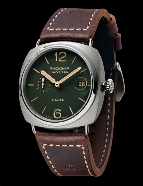 The latest green dialled Panerai Radiomir watches are straight fire.